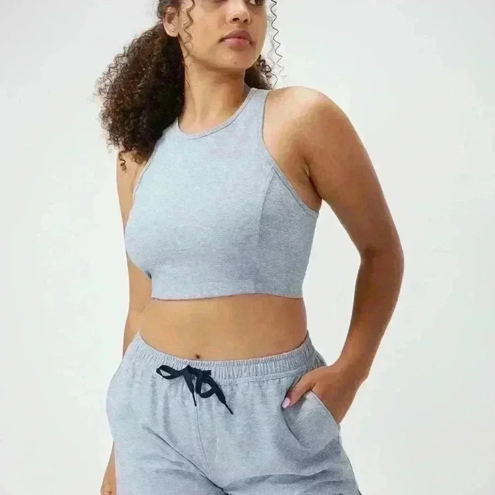 Outdoor voices Athena crop top small